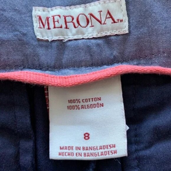 Womens Merona Chino Shorts NWT - Picture 2 of 6